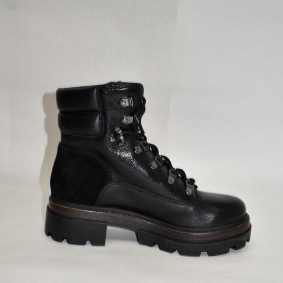 New! Tory Burch Hiker Ankle Boot Black Size 9.5 M DD358 - Picture 6 of 8